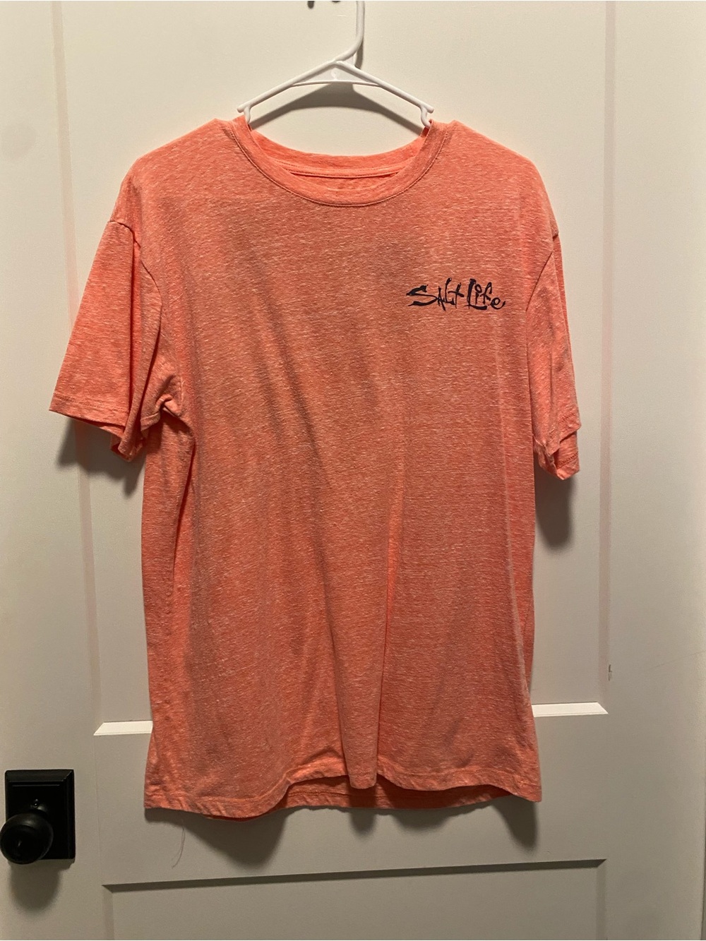 Salt Life Tees - Coral, Light Blue & Teal Fish Prints - Picture 6 of 11